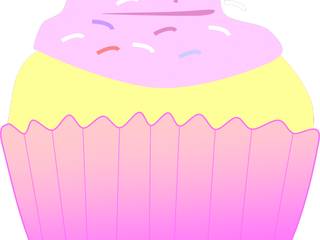 Vanilla Cupcake Clipart Valentine's Cupcake - Vanilla Cupcake Clipart Valentine's Cupcake (640x480)