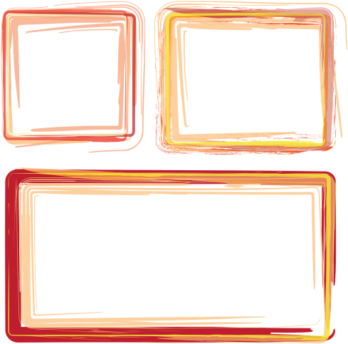 Frames,borders,orange Frame,vectors - Frames,borders,orange Frame,vectors (500x500)