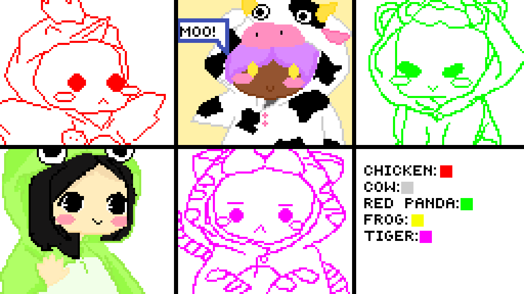Animal Onesie Collab - Animal Onesie Collab (1024x576)