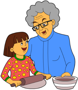 Grandmother And Girl - Grandmother And Girl (420x420)