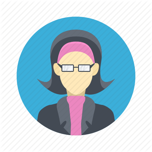 Portrait Clipart Serious Girl - Portrait Clipart Serious Girl (512x512)