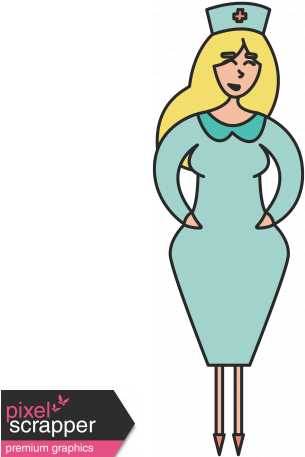 Nurse 1 Illustration - Nurse 1 Illustration (456x456)