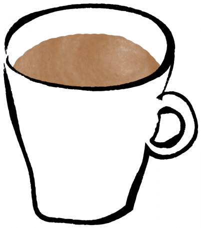 Autumn Day Cup Of Tea - Autumn Day Cup Of Tea (456x456)