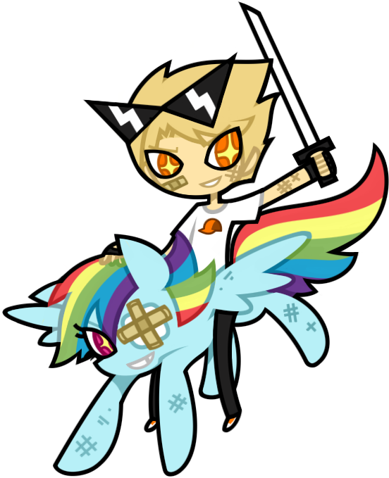 Nekozneko, Crossover, Dirk Strider, Homestuck, Injured, - Nekozneko, Crossover, Dirk Strider, Homestuck, Injured, (560x705)