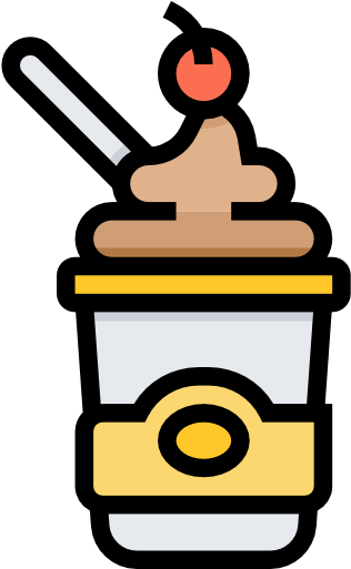 Ice Cream Cup Free Icon - Ice Cream Cup Free Icon (512x512)