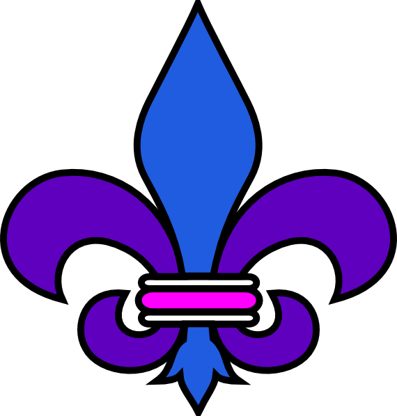 Missys Fleur De Lys Clip Art At Clker Com Vector Clip - Missys Fleur De Lys Clip Art At Clker Com Vector Clip (570x598)