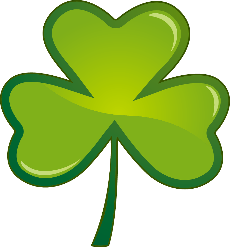 Ireland Saint Patricks Day Art Lucky Clover - Ireland Saint Patricks Day Art Lucky Clover (881x944)