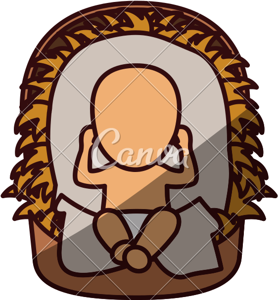 Baby Jesus Cartoon - Baby Jesus Cartoon (800x800)