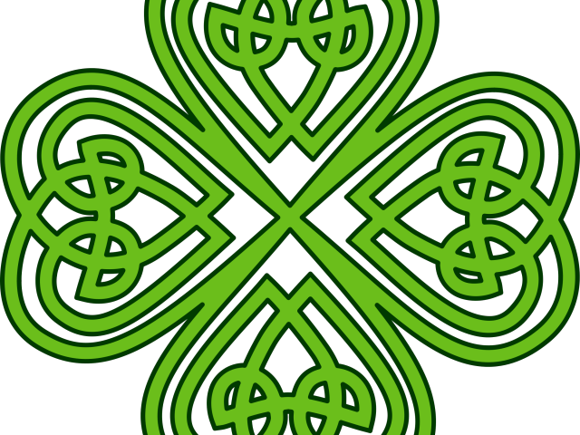 Clover Clipart Celtic - Clover Clipart Celtic (640x480)