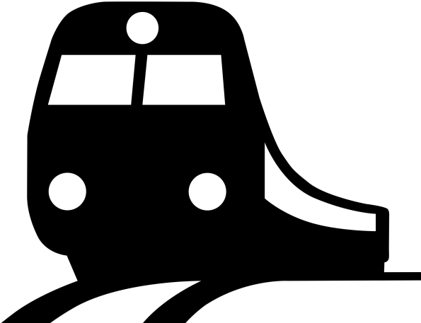 Train Station Clipart Silhouette - Train Station Clipart Silhouette (640x480)