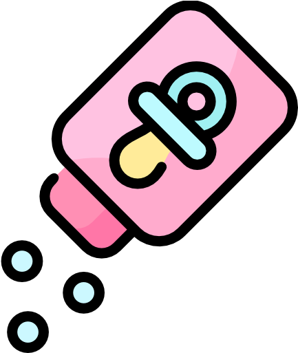 Talcum Powder Free Icon - Talcum Powder Free Icon (512x513)