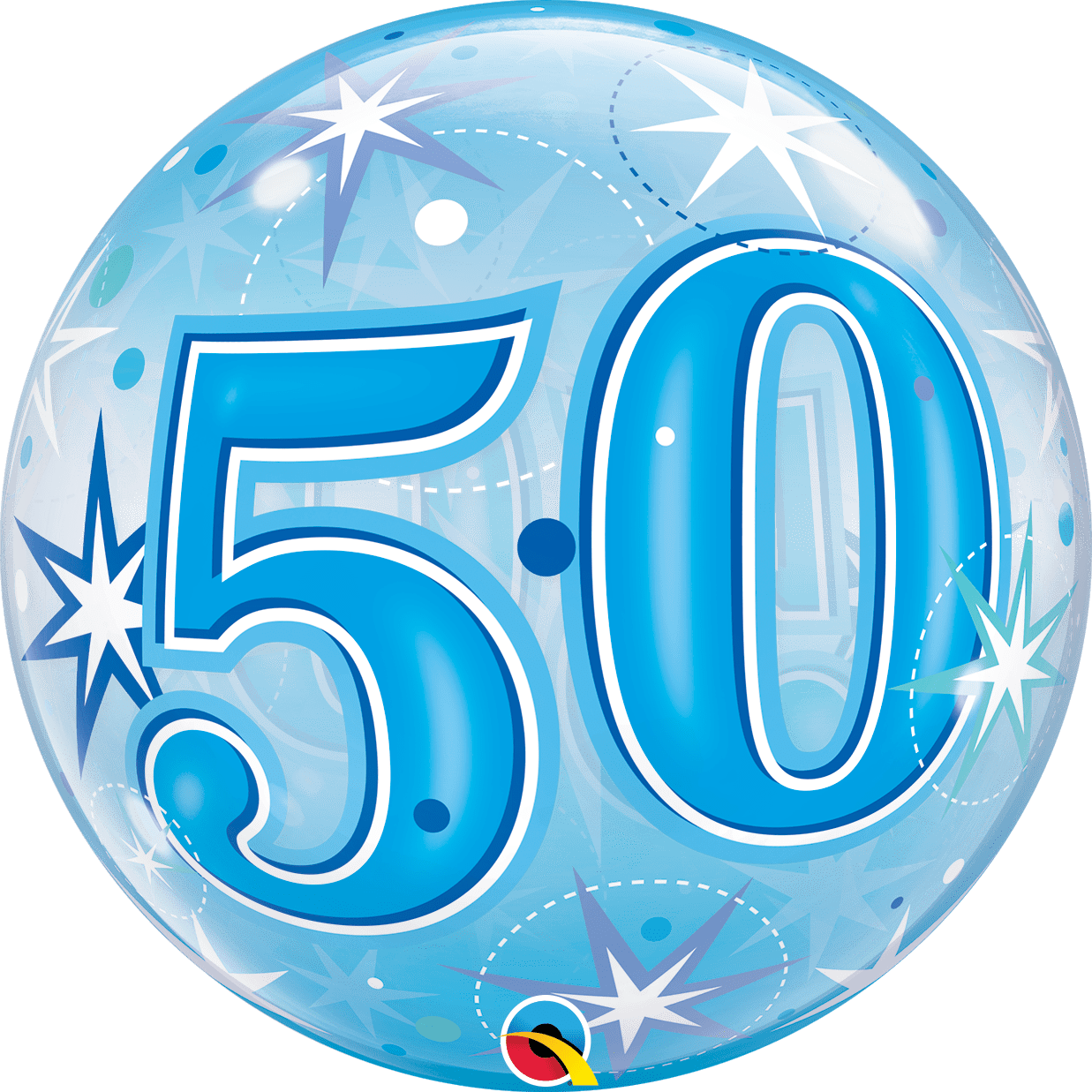 50th Birthday Balloon In A Box - 50th Birthday Balloon In A Box (1237x1237)