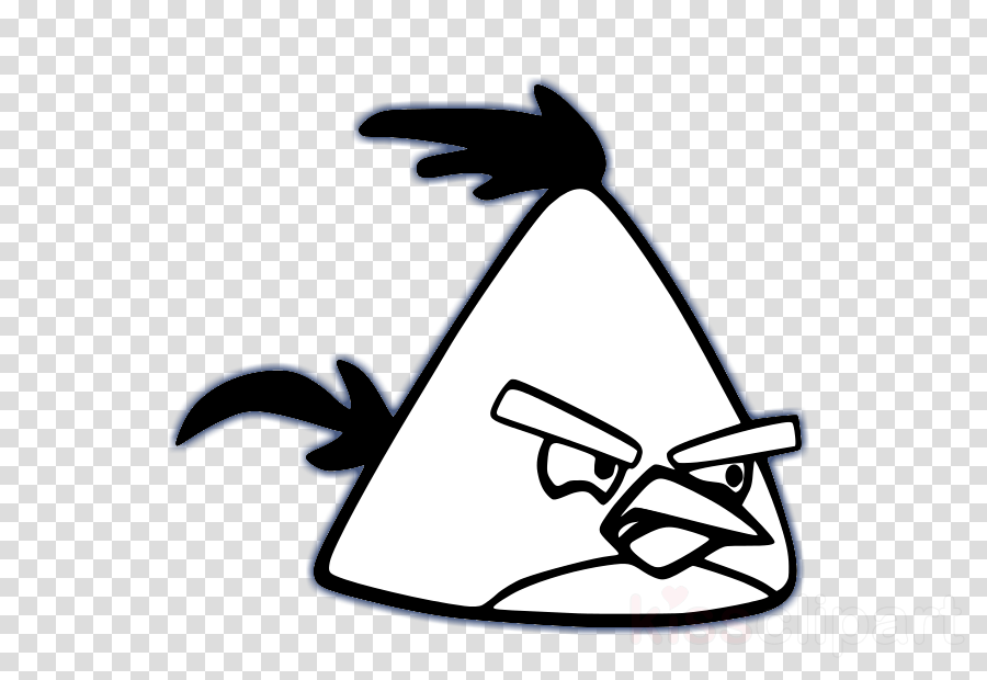 Angry Birds Coloring Pages Clipart Angry Birds Star - Angry Birds Coloring Pages Clipart Angry Birds Star (900x620)