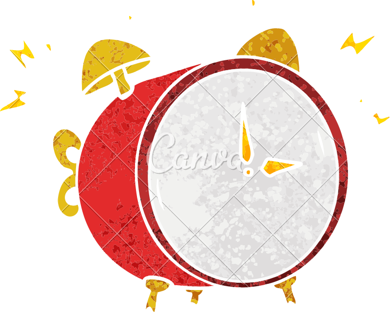 Cartoon Ringing Alarm Clock Icon Art - Cartoon Ringing Alarm Clock Icon Art (800x641)