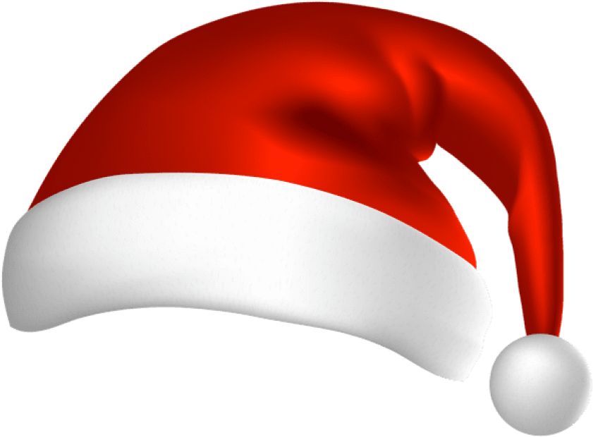 Free Png Santa Hat Christmas Png - Free Png Santa Hat Christmas Png (850x629)