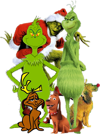 Max From The Grinch That Stole Christmas Sticker , - Max From The Grinch That Stole Christmas Sticker , (390x525)