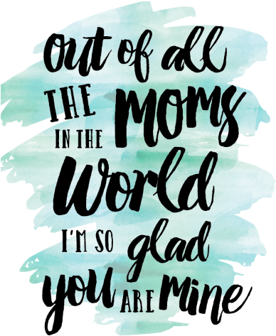 Free Mother's Day Printable Artwork Affordable Gifts - Free Mother's Day Printable Artwork Affordable Gifts (400x496)