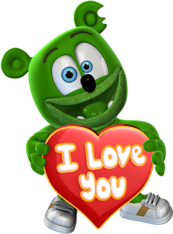Gummibär “i Love You” Magnet - Gummibär “i Love You” Magnet (480x480)