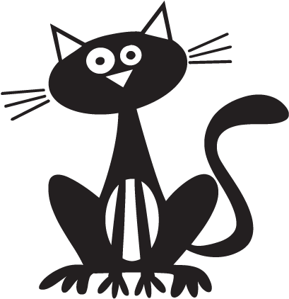 Kitty Party Animal Wall Art Decal - Kitty Party Animal Wall Art Decal (451x451)