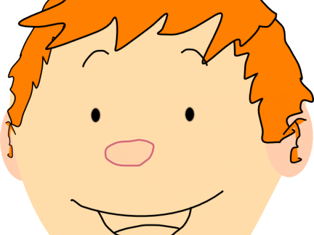 Redhead Clipart Little Girl Head - Redhead Clipart Little Girl Head (640x480)