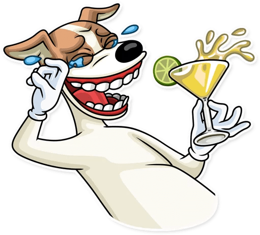 Party Dog Stickers Pack - Party Dog Stickers Pack (512x512)