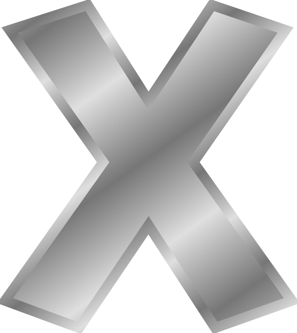 Effect Letters Alphabet Silver - Effect Letters Alphabet Silver (958x1073)