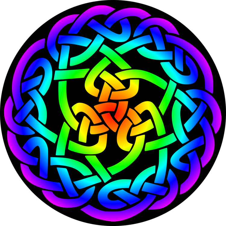Celtic Knot Clipart Green - Celtic Knot Clipart Green (750x750)