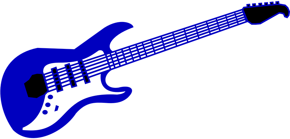 Acoustic Guitar Clipart Blues Instrument - Acoustic Guitar Clipart Blues Instrument (960x480)