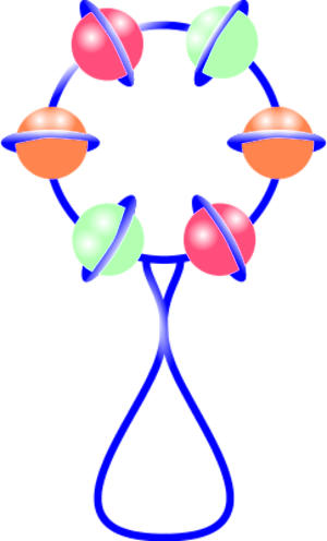 Baby Rattle Clip Art Clipart - Baby Rattle Clip Art Clipart (300x496)