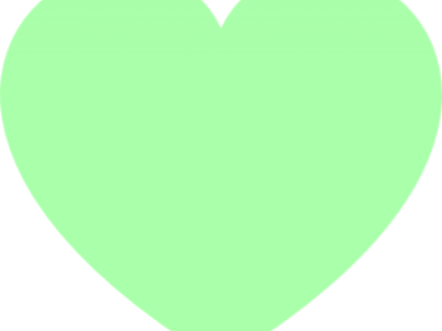 Heart Clipart Green - Heart Clipart Green (640x480)