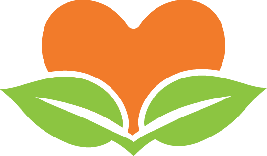Orange Green Heart Leaf Logo - Orange Green Heart Leaf Logo (546x320)