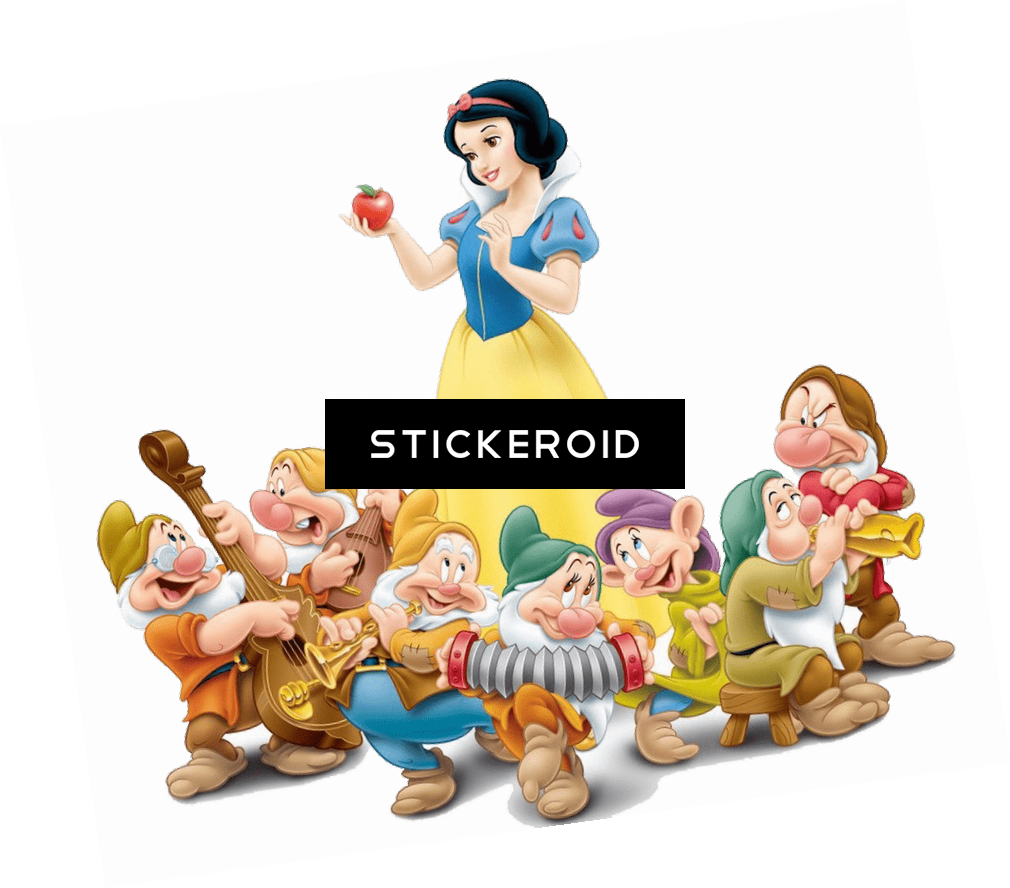 Snow White And Dwarfs - Snow White And Dwarfs (1010x888)
