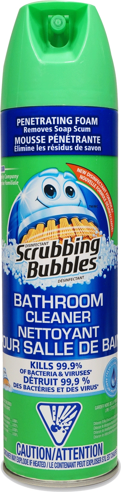 Scrubbing Bubbles Shower Cleaner Transparent Background - Scrubbing Bubbles Shower Cleaner Transparent Background (2000x2000)