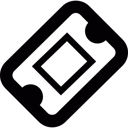 Cinema, Theatre, Ticket Icon - Cinema, Theatre, Ticket Icon (512x512)