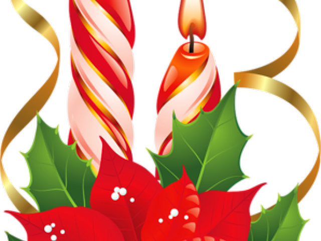 Merry Christmas Clipart Poinsettia - Merry Christmas Clipart Poinsettia (640x480)