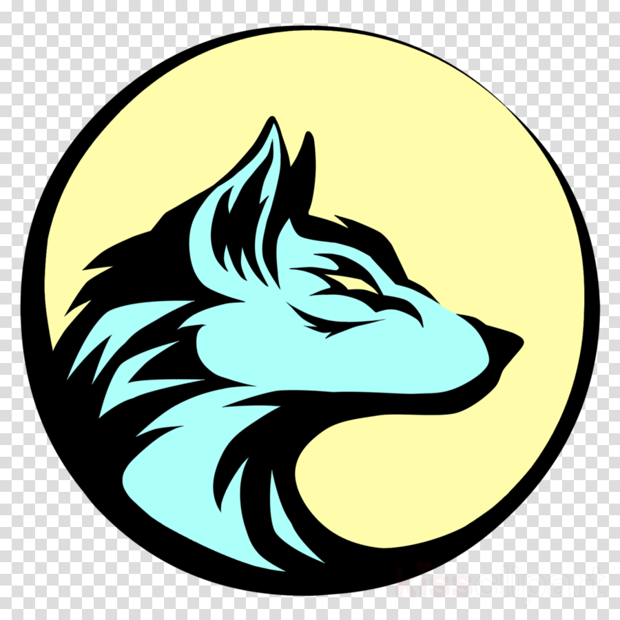 Logo Wolf Yellow Clipart Dog Canidae Clip Art - Logo Wolf Yellow Clipart Dog Canidae Clip Art (900x900)