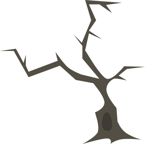 Cypress Tree Silhouette Clip Art (500x498)