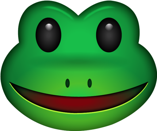 Frog Emoji Png - Frog Emoji Png (600x515)