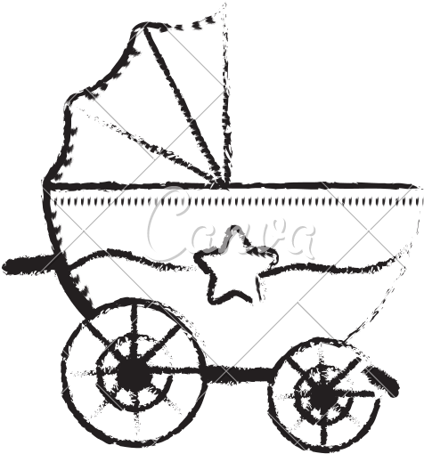 Isolated Baby Stroller Icon - Isolated Baby Stroller Icon (800x800)