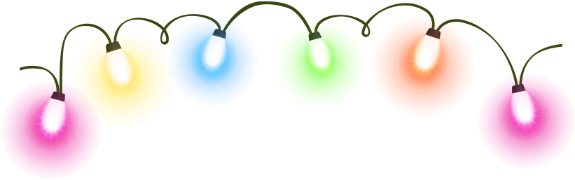 Free Png Download Christmas Lights Clipart Png Photo - Free Png Download Christmas Lights Clipart Png Photo (850x281)