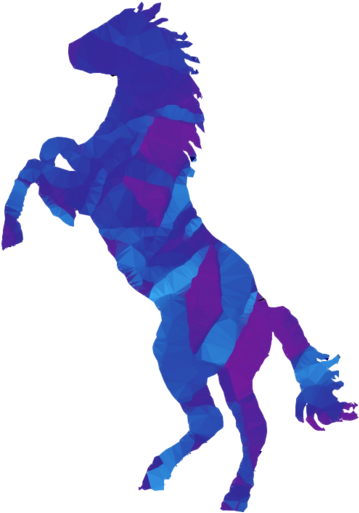 Jumping Horse Silhouette Clipart Horse Rearing Black - Jumping Horse Silhouette Clipart Horse Rearing Black (900x900)