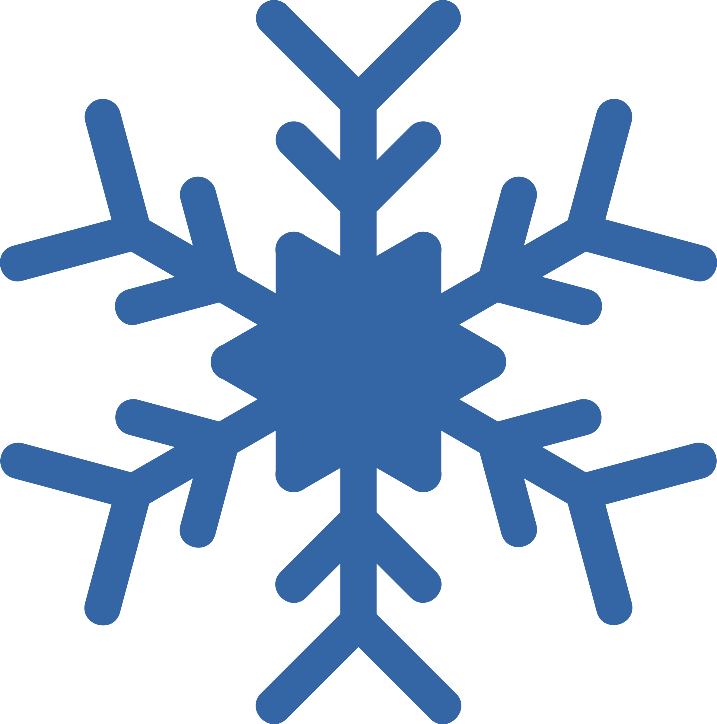 Red Snowflakes Clip Art - Red Snowflakes Clip Art (2376x2400)