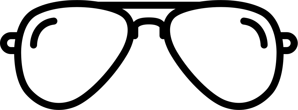 Sunglass Clipart Svg - Sunglass Clipart Svg (981x364)