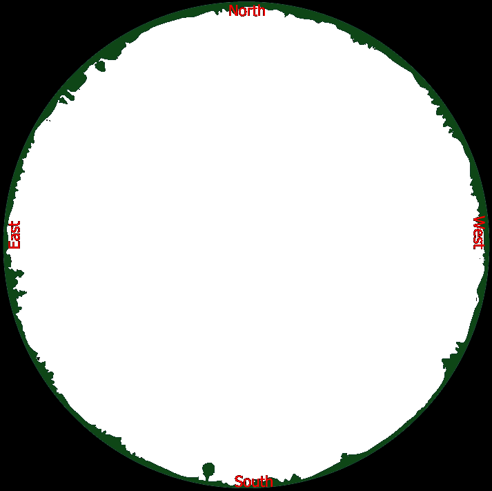 Sky Map For February - Sky Map For February (713x711)