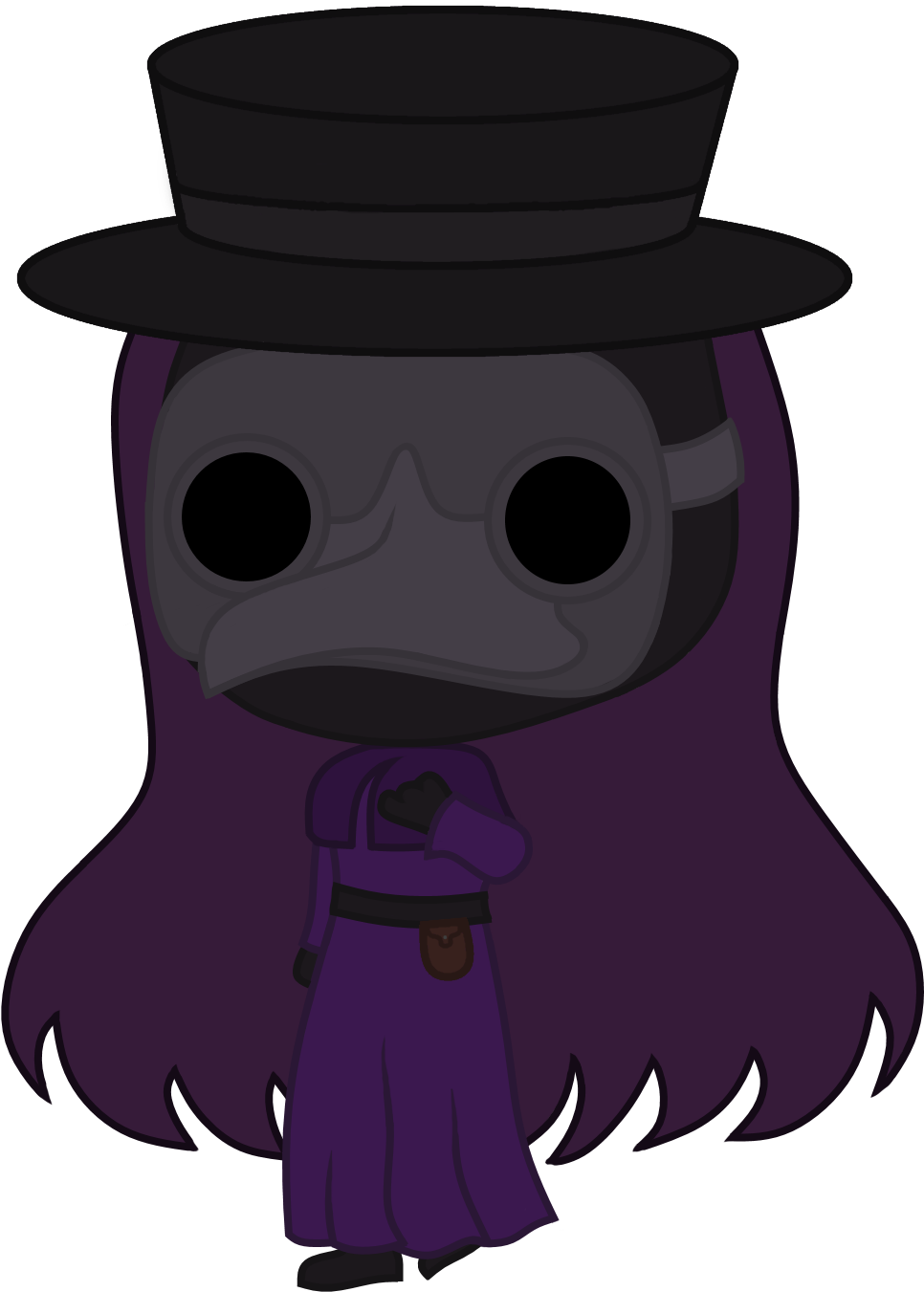 Oc Fanartchibis In Halloween Outfits - Oc Fanartchibis In Halloween Outfits (1157x1589)