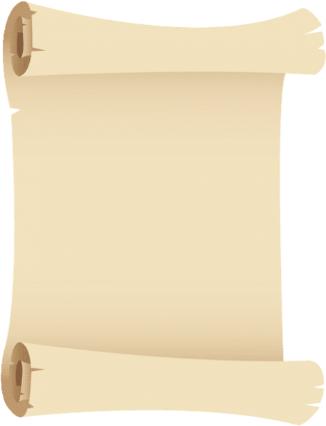 Free Png Download Paper Scroll Transparent Clipart - Free Png Download Paper Scroll Transparent Clipart (480x616)