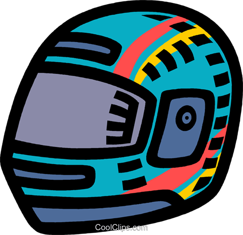 Motorcycle Helmet Royalty Free Vector Clip Art Illustration - Motorcycle Helmet Royalty Free Vector Clip Art Illustration (480x465)
