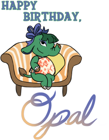 Happy Birthday, Opal - Happy Birthday, Opal (400x488)