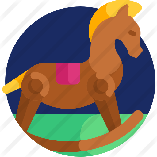 Rocking Horse Free Icon - Rocking Horse Free Icon (512x512)