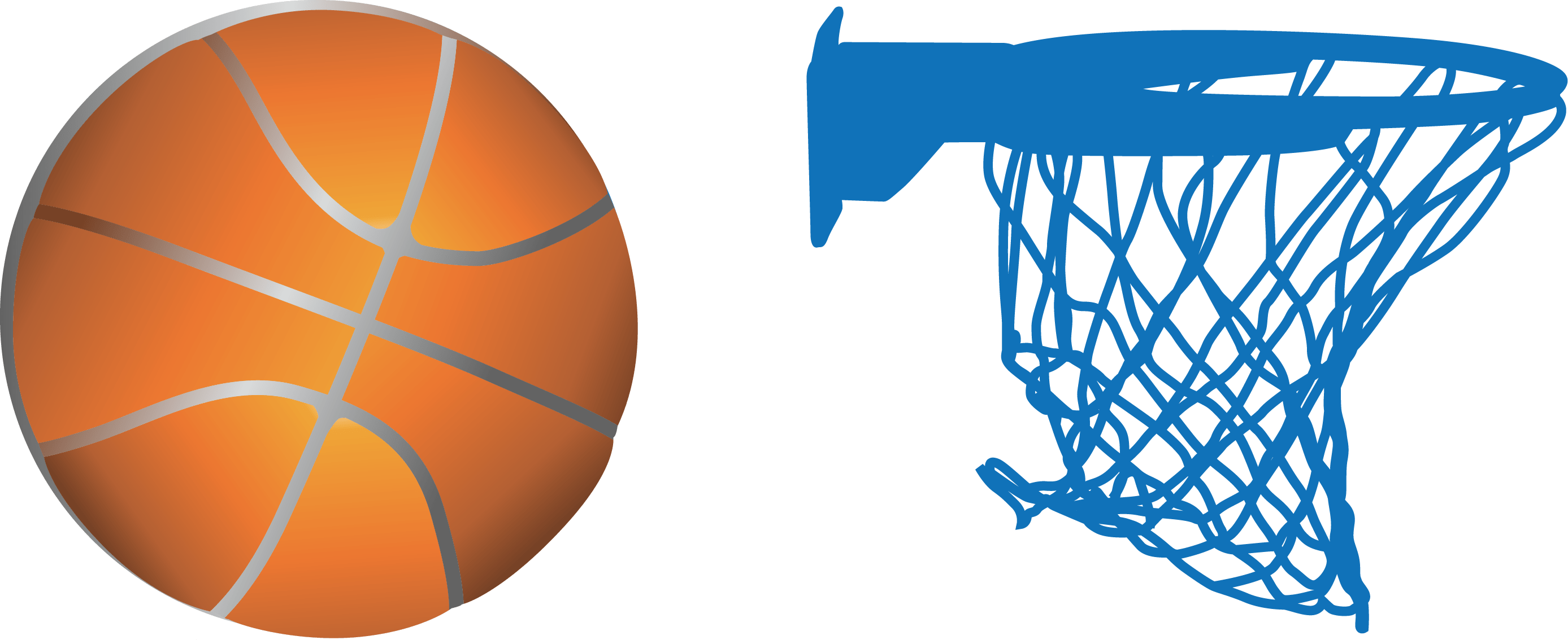 Basketball Court Clip Art - Basketball Court Clip Art (2775x1134)